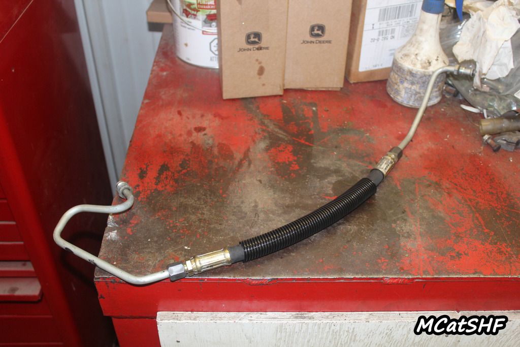 Power Steering Hose Repair. (4 Pics) The Combine Forum